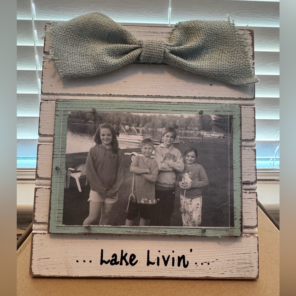 Lake Livin’ Rustic Picture Frame